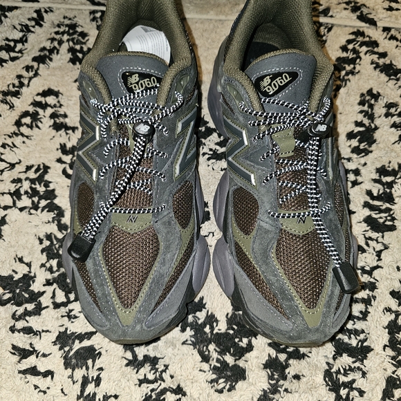 New Balance 9060U9060PH New Balance 9060 Blacktop Dark Moss Brown Khakis Green G - Picture 2 of 5